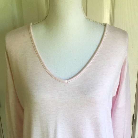 Cupio tunic length sweatshirt in pale pink, M - Picture 2 of 6